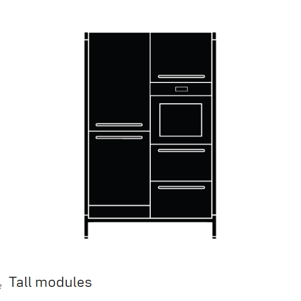 kitchen v1 tall modules