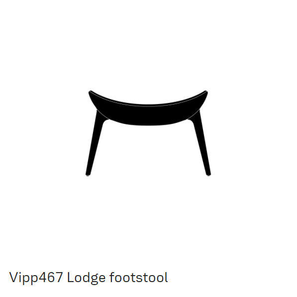 vipp467 lodge footstool