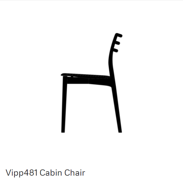 vipp481 cabin chair