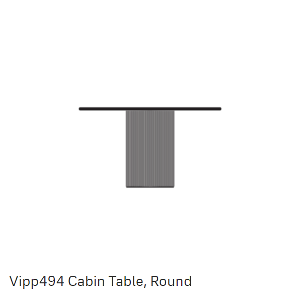 vipp494 cabin table, round