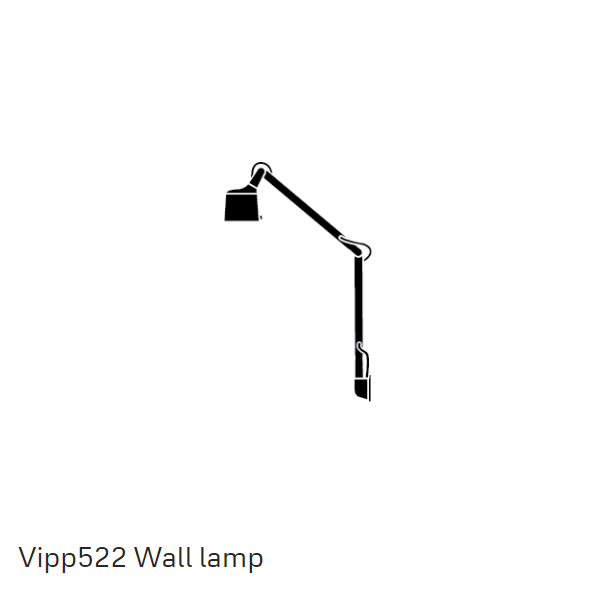 vipp522 wall lamp