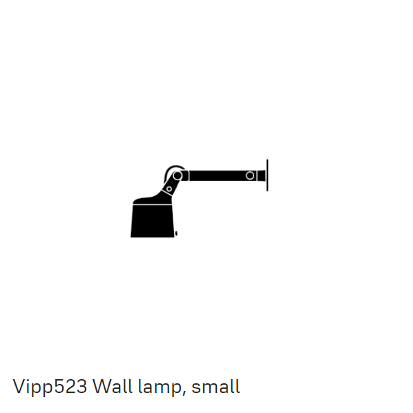 vipp523 wall lamp small