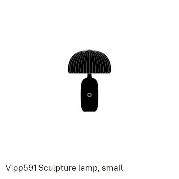 vipp591 sculpture lamp small