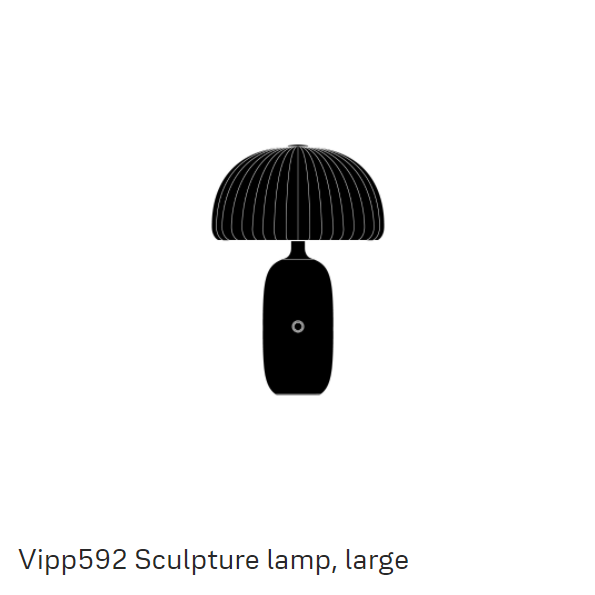 vipp592 sculpture lamp large
