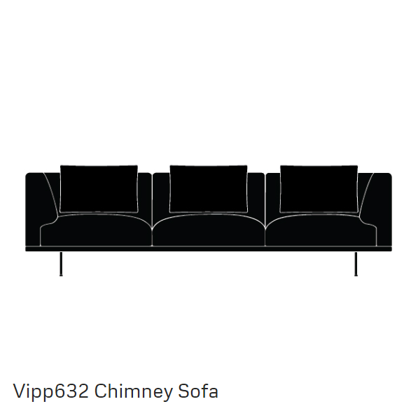 vipp632 chimney sofa